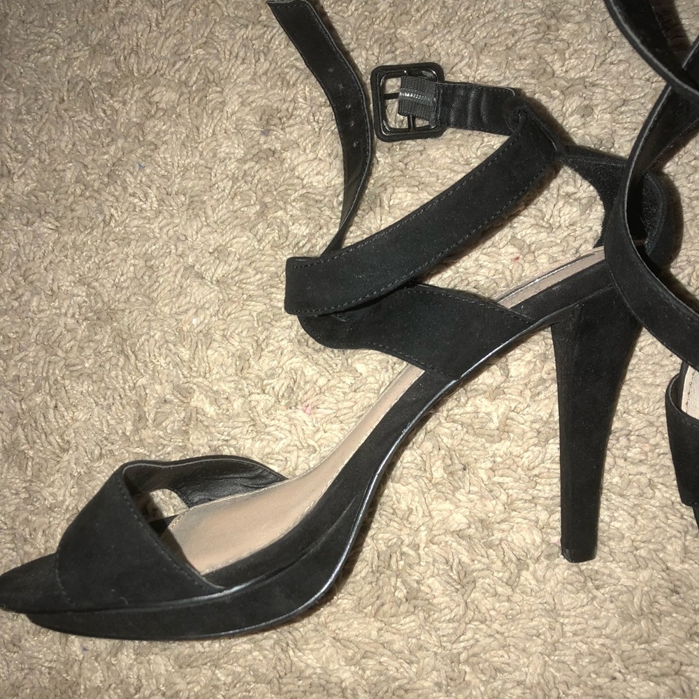 Black heels